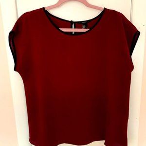 Chiffon short sleeve top